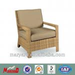 Leisure Outdoor Rattan Chair in Fishbone weave pattern