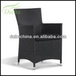 ALUMINUM GARDEN CHAIR WITH BRUSH WICKER-C-36