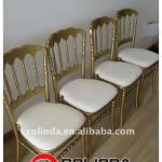 Golden Banquet Wooden Napolean Chair