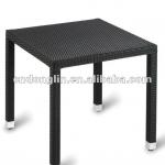 China Resin Weave Table with Rattan Effect Top