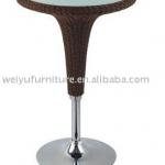 hot rattan bar table (WY-201R)