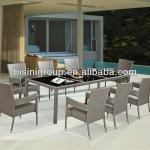 Outdoor rattan dining set/Outdoor Wicker Garden Furniture (BF10-R181)