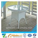 best seller modern design white rattan coffee table