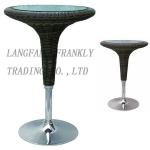 rattan bar stool table/leisure bar table/wicker funiture
