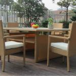 polyrattan restaurant table