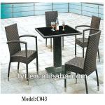 Hot-sell Rattan Furniture Japanese Style Coffee Table and Chairs
