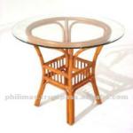 KENDALL RATTAN DINING TABLE