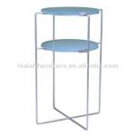 modern side table with stainless steel