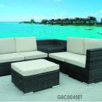 All Weather Wicker Sofa Set (European)