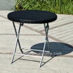 Folding Rattan Garden Table