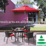 Rattan table and chair-OCS-982