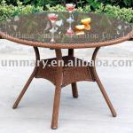 rattan table