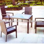 C-327 outdoor dining chair D-427 outdoor dining table