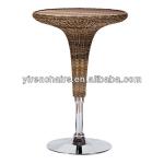 BT-012 round rattan bar table