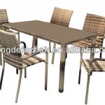 patio furniture rattan table and chair set outdoor furniture