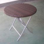 PE Rattan table