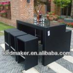 Coffee plastic tables for parties P-019