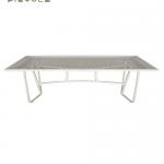 Aluminium frame coffee Table with glass CT126-CT126