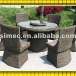 wicker rattan dining room furniture SCTC-002