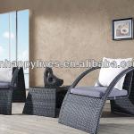 Foshan Cheap Price Rattan Outdoor Garden Table and Chair ( HL-6176)