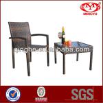 aluminum frame outdoor rattan chair-QHA-2015