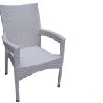 Aluminum frame with PE rattan chair