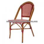 Stacking Aluminum Rattan Restaurant Chair