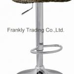 Adjustable rattan bar stool high chair furniture