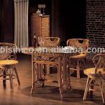 Southeast Style Bar Set, Hand Made Bar Table &amp; High Back Bar Stool