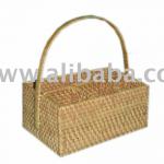 Vietnam Rattan Cutlery Basket