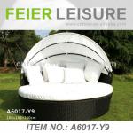 Tent A6007-Y9 rattan round bed rattan outdoor furniture