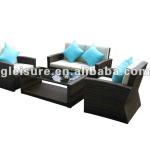 Synthetic PE rattan/wicker outdoor /garden furniture GL-F1001