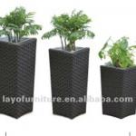 3pcs Rattan Flower Pot Sets-AR-033FR