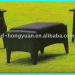modern rattan footstool-HJ-13#
