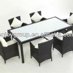 Rectangular rattan wicker sofa table sets 200cm*100cm HL-7S-13010