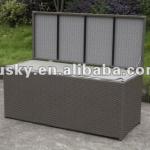 PE rattan cushion box