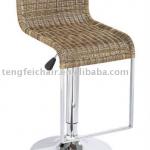 Rattan swivel bar stools TF-704-1