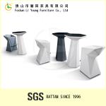 White Modern Rattan Bar Furniture/Bar Chair LG94-1411&amp;1431-LG94-1411&amp;1431