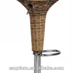 Rattan bar stool