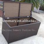 rattan storage box