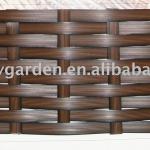 plastic rattan wicker furniture material HX8109