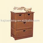 Bathroom Wicker Cabinet