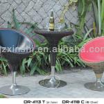 High top bar table and chairs-DR-4113T /DR-4118C
