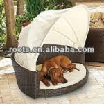 poly rattan dog bed/pet bed