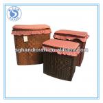 elegant design squre storage basket stool