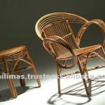 KUPU-KUPU RATTAN OCCASIONAL SET