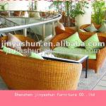 Leisure indoor rattan sofa-YA-083S