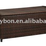 Resin Wicker Outdoor Storage Box-OPF-001