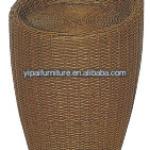 rattan ABS plastic oval chairs bar stool