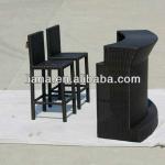 Outdoor rattan reception desk/ cashier desk/ salon desk